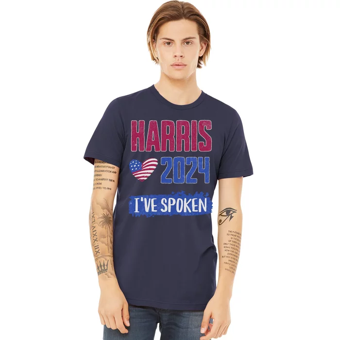 Kamala Harris Excuse Me IVe Spoken 2024 President Election Premium T-Shirt