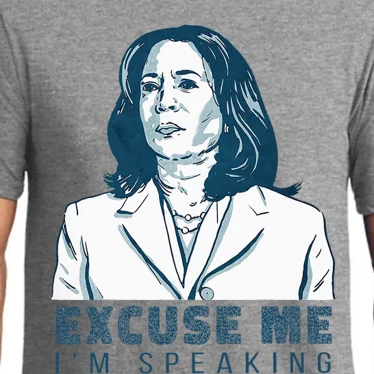 Kamala Harris Excuse Me IM Speaking President 2024 Pajama Set