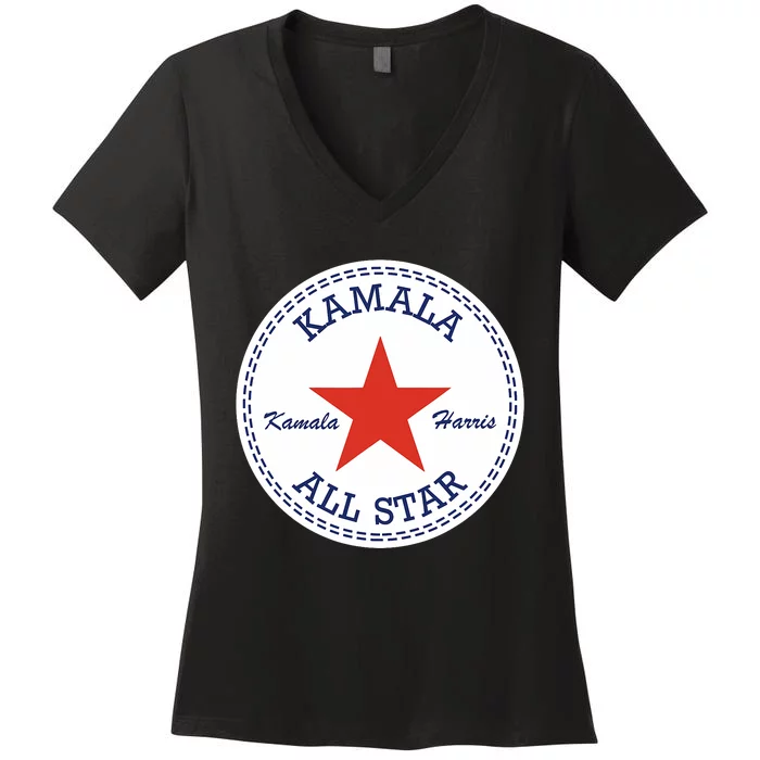 Kamala Harris Election Supporter Shoes Women's V-Neck T-Shirt