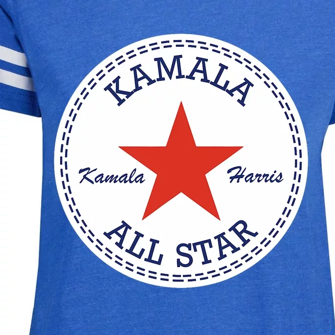 Kamala Harris Election Supporter Shoes Enza Ladies Jersey Football T-Shirt