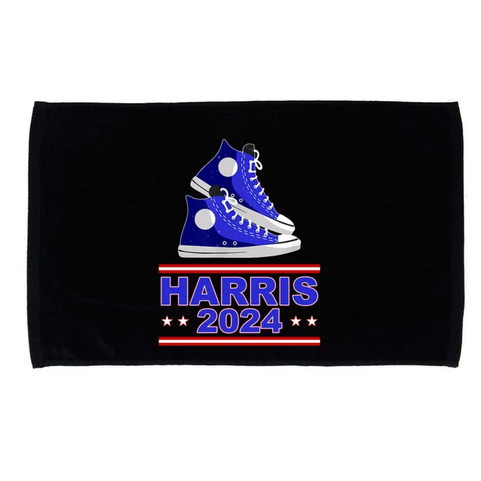 Kamala Harris Election Sneakers 2024 Microfiber Hand Towel