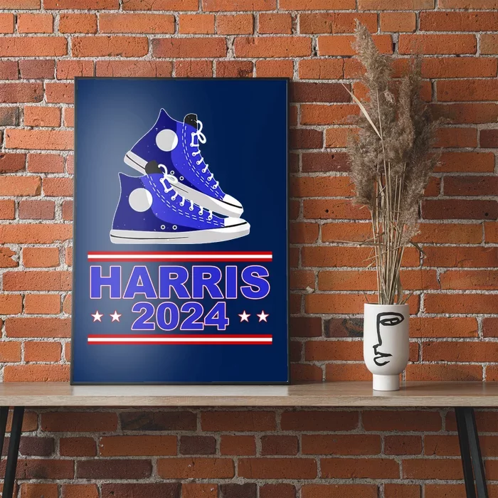 Kamala Harris Election Sneakers 2024 Poster