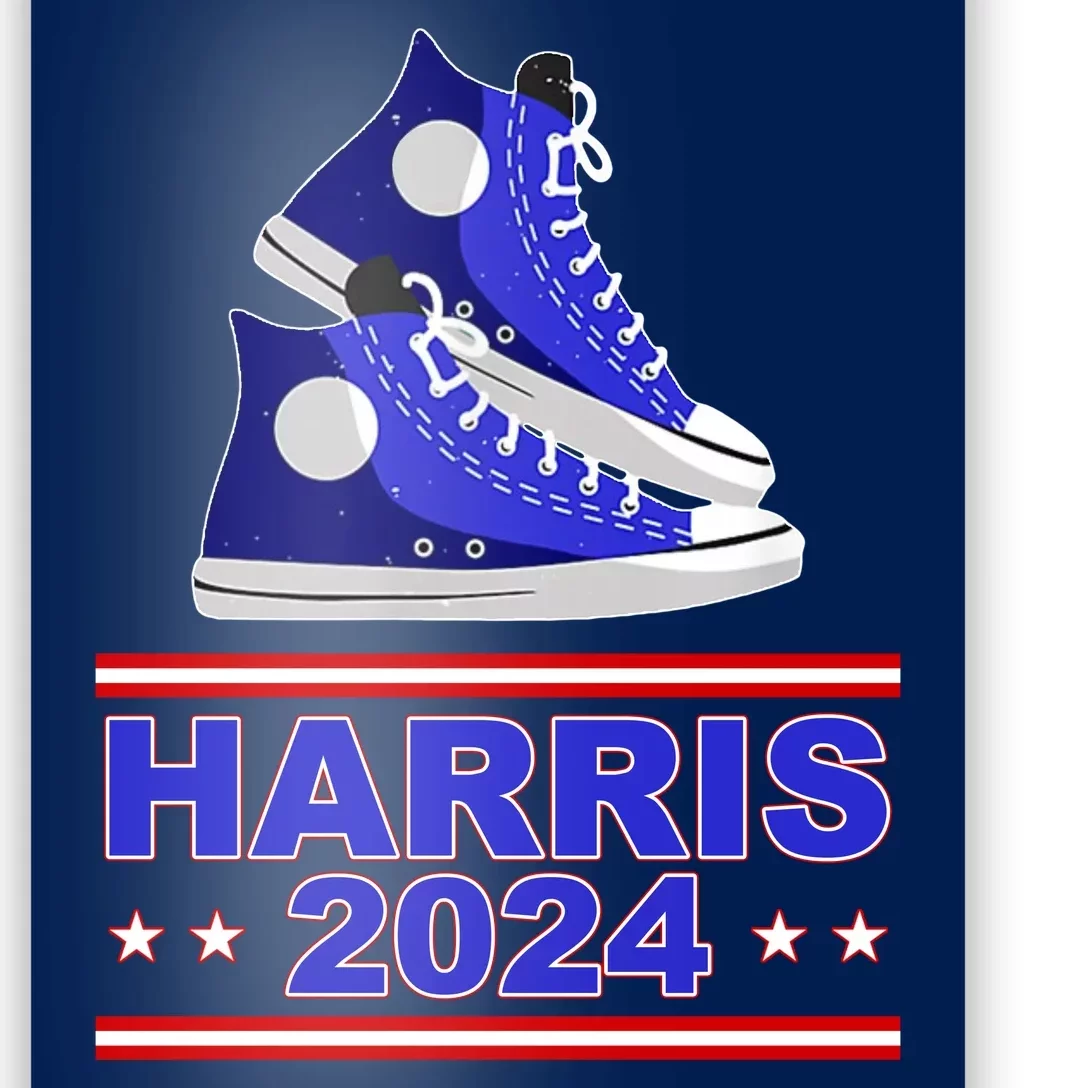 Kamala Harris Election Sneakers 2024 Poster