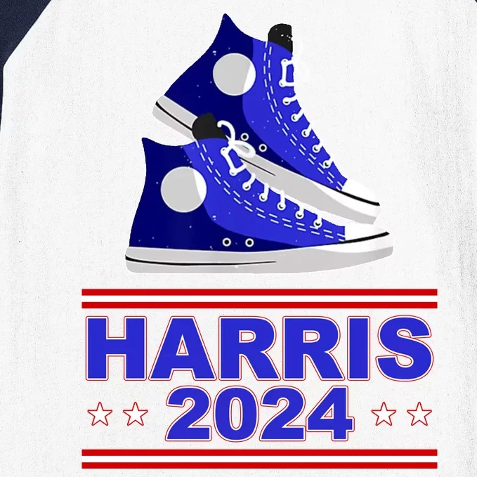 Kamala Harris Election Sneakers 2024 Baseball Sleeve Shirt