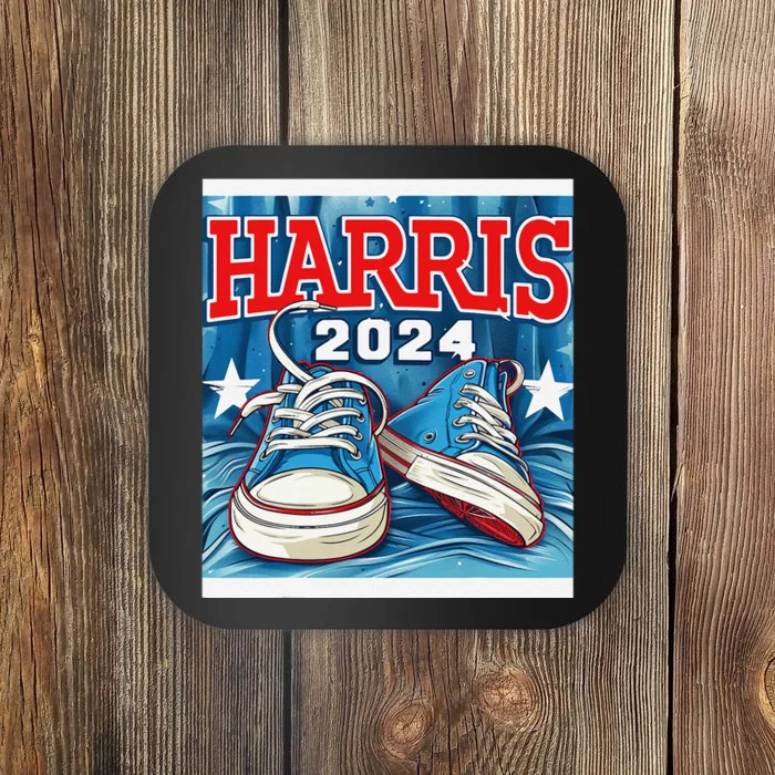 Kamala Harris Election Sneakers 2024 President Comma La La Coaster