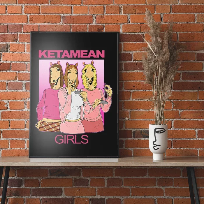 Ketamine Horse Emergency Ketamean Poster