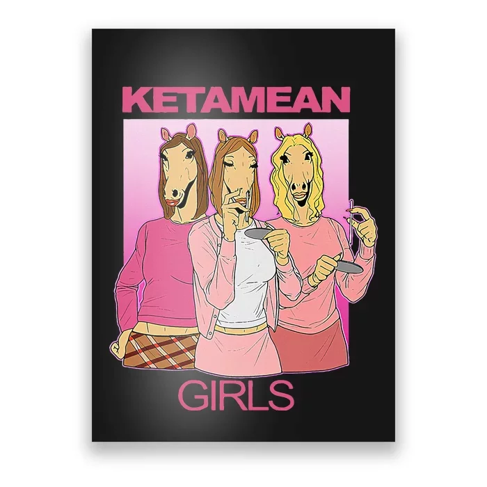 Ketamine Horse Emergency Ketamean Poster