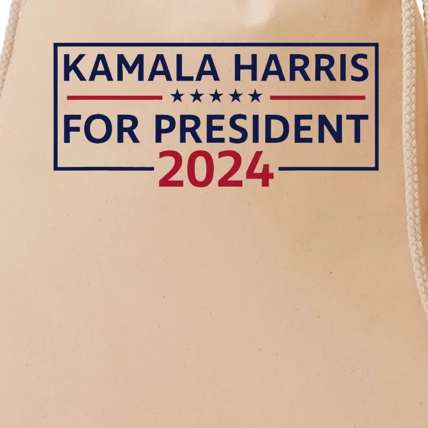 Kamala Harris For President 2024 Drawstring Bag