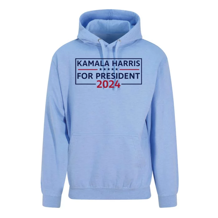 Kamala Harris For President 2024 Unisex Surf Hoodie