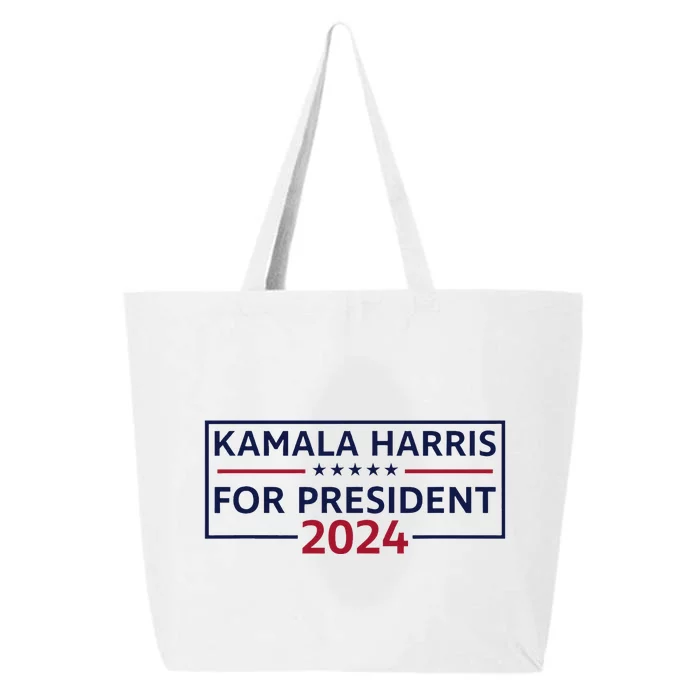 Kamala Harris For President 2024 25L Jumbo Tote