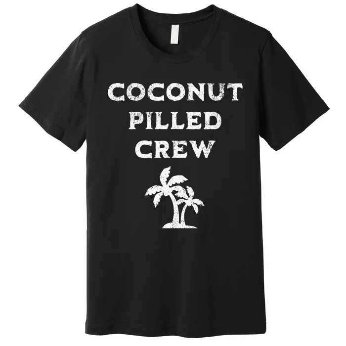 Kamala Harris For President 2024 Coconut Pilled Meme Premium T-Shirt