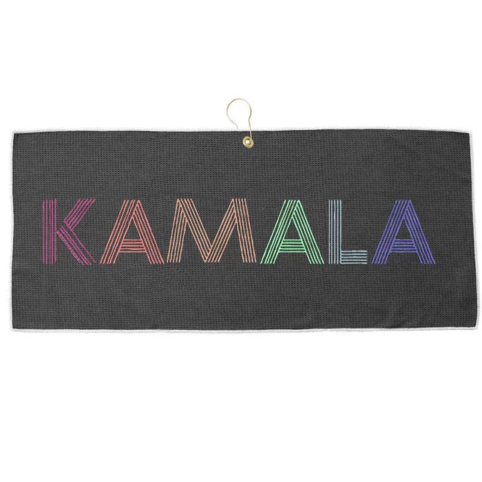 Kamala Harris For President 2024 Large Microfiber Waffle Golf Towel