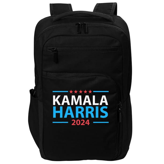 Kamala Harris For President 2024 First Ever Woman President Impact Tech Backpack