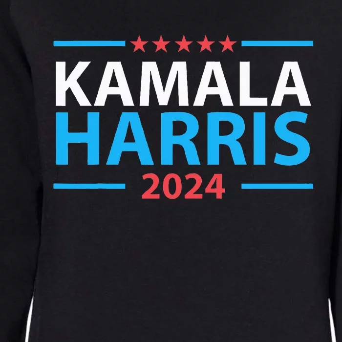 Kamala Harris For President 2024 First Ever Woman President Womens California Wash Sweatshirt