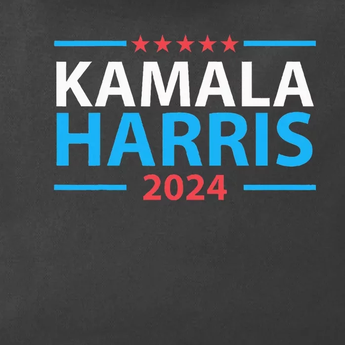 Kamala Harris For President 2024 First Ever Woman President Zip Tote Bag