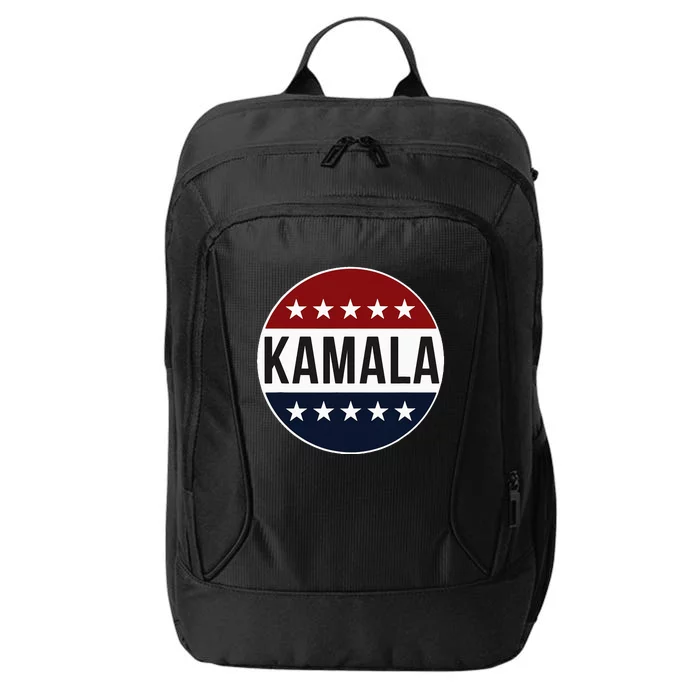 Kamala Harris For President 2024 Harris Vote Button 2024 City Backpack