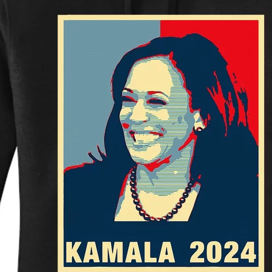 Kamala Harris For President 2024 Madam Vice President Women's Pullover Hoodie