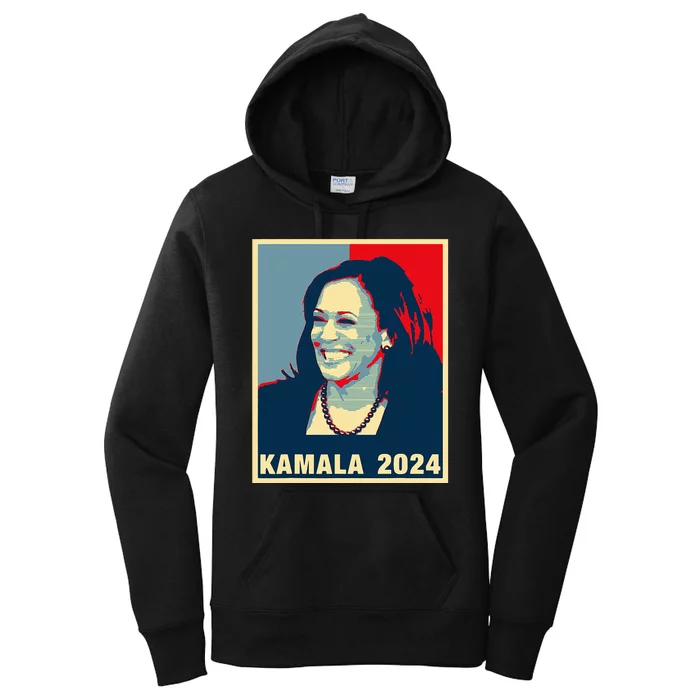 Kamala Harris For President 2024 Madam Vice President Women's Pullover Hoodie