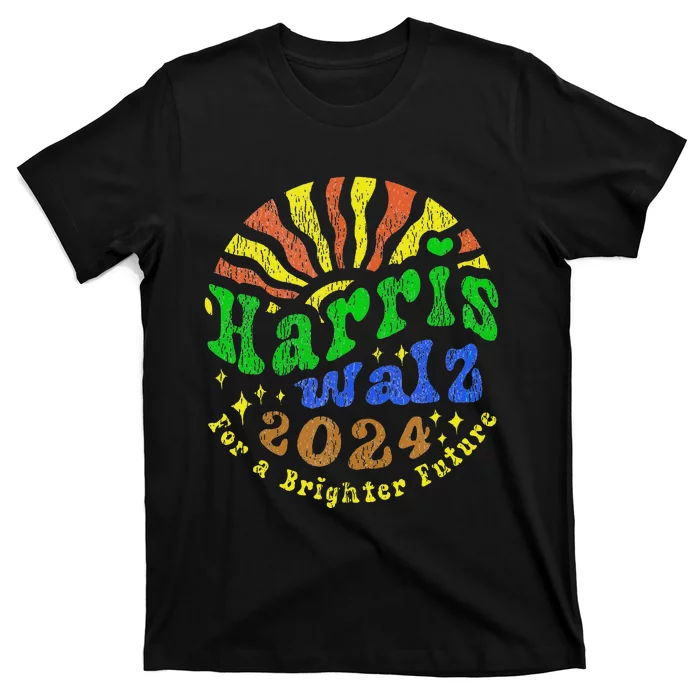 Kamala Harris For President Tim Waltz Harris Waltz 2024 Vote T-Shirt