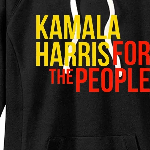 Kamala Harris For The People Kamala 2024 Women's Fleece Hoodie