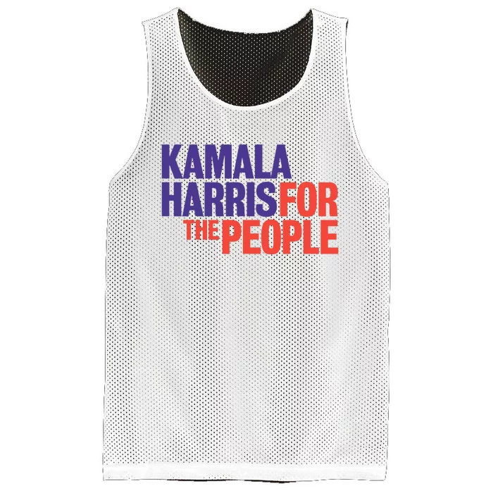 Kamala Harris For The People President 2024 Campaign Mesh Reversible Basketball Jersey Tank