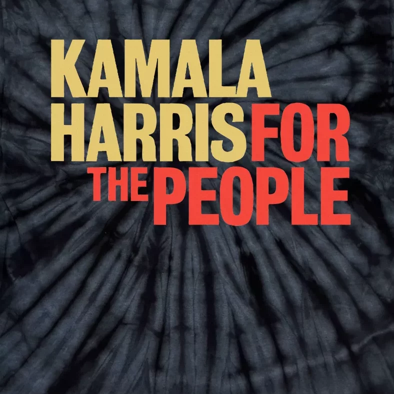 Kamala Harris For The People President 2024 Tie-Dye T-Shirt