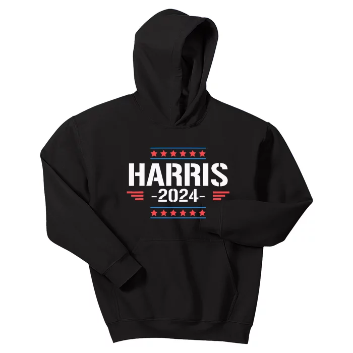 Kamala Harris For Usa 47th President 2024 Vintage Us Kids Hoodie