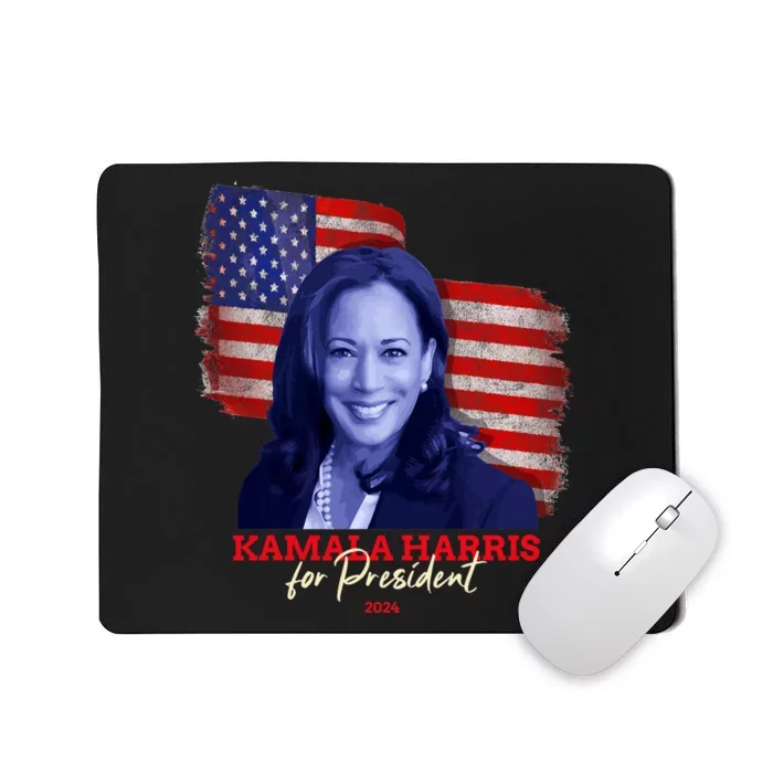 Kamala Harris For President 2024 Madam Vice President Mousepad