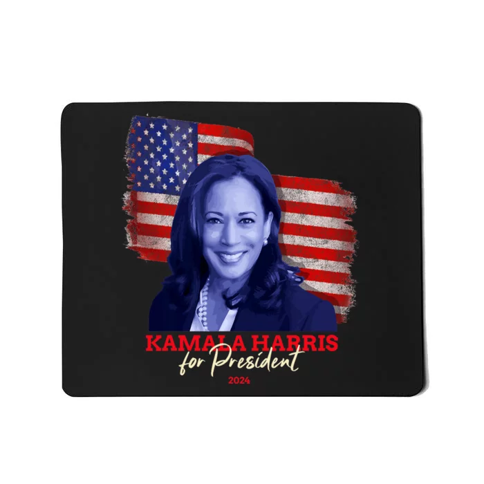 Kamala Harris For President 2024 Madam Vice President Mousepad