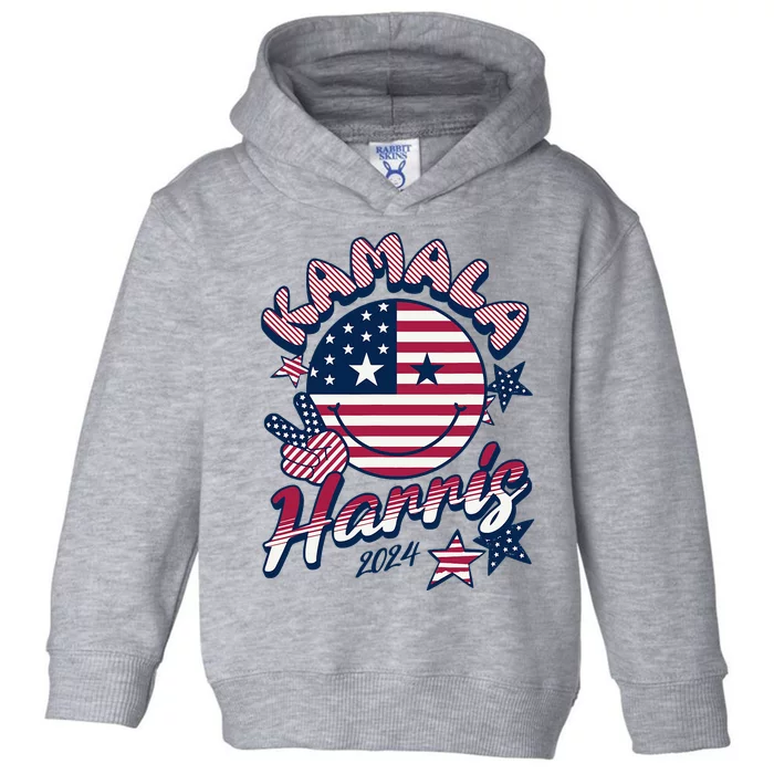 Kamala Harris For President 2024 Toddler Hoodie