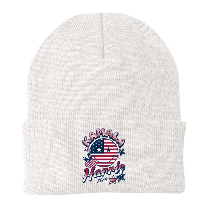 Kamala Harris For President 2024 Knit Cap Winter Beanie