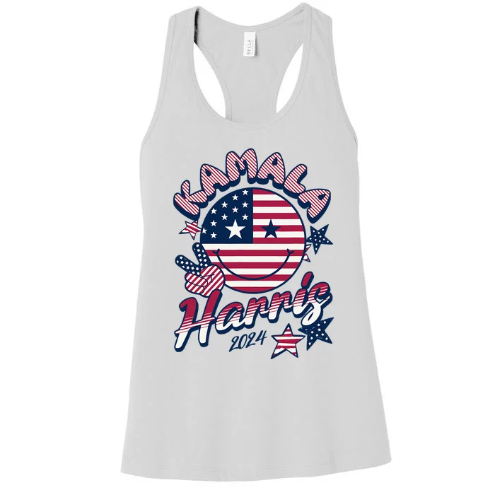 Kamala Harris For President 2024 Women's Racerback Tank