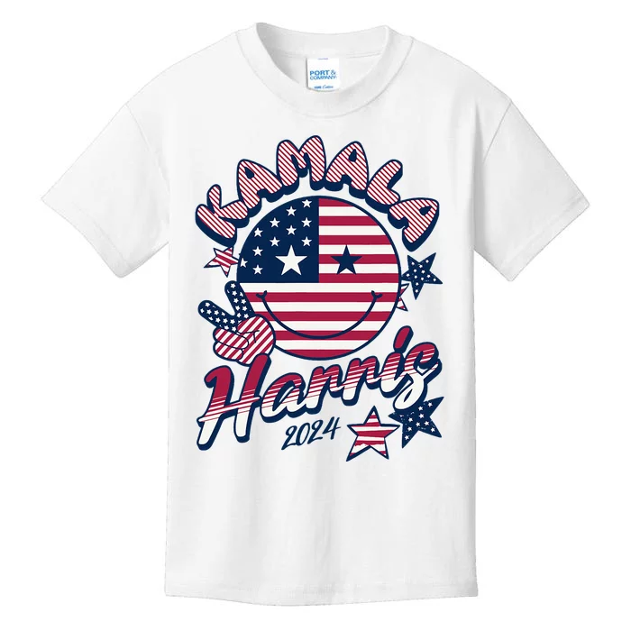 Kamala Harris For President 2024 Kids T-Shirt