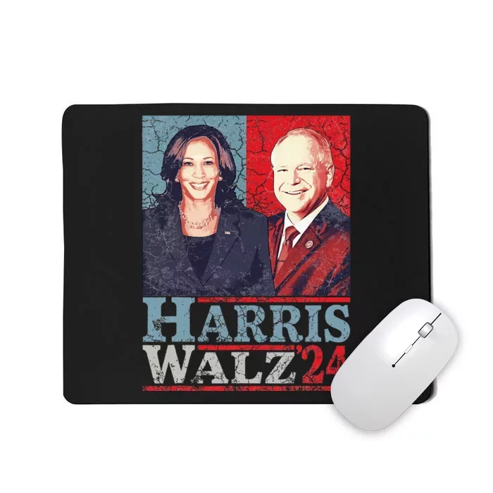 Kamala Harris Forward 2024 Kamala Harris Tim Waltz Forward Mousepad