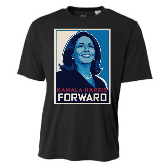 Kamala Harris Forward 2024 Cooling Performance Crew T-Shirt