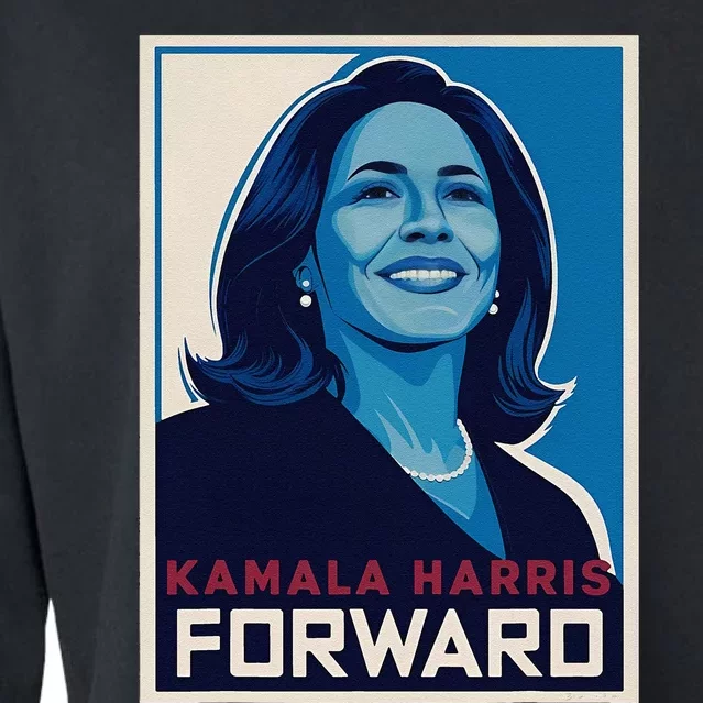 Kamala Harris Forward 2024 Cropped Pullover Crew