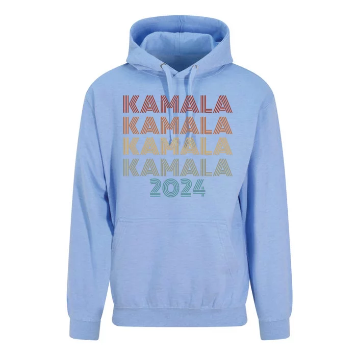 Kamala Harris For President 2024 Retro Campaign Unisex Surf Hoodie