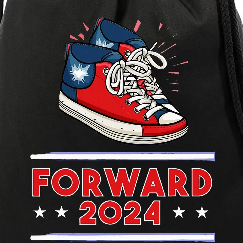 Kamala Harris Forward 2024 Harris Waltz Election President Drawstring Bag