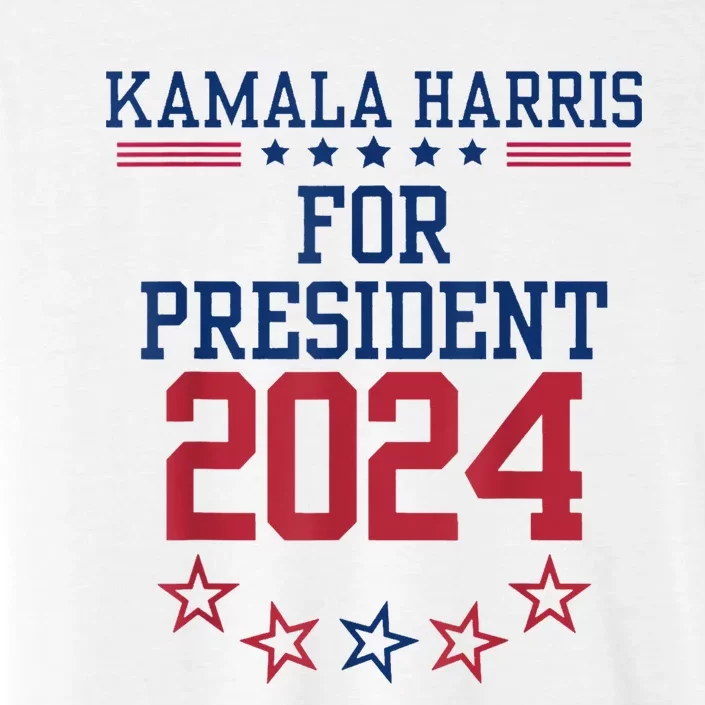 Kamala Harris For President 2024 ChromaSoft Performance T-Shirt