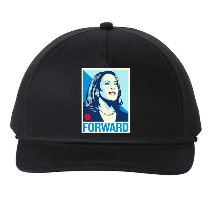 Kamala Harris Forward Snapback Five-Panel Rope Hat