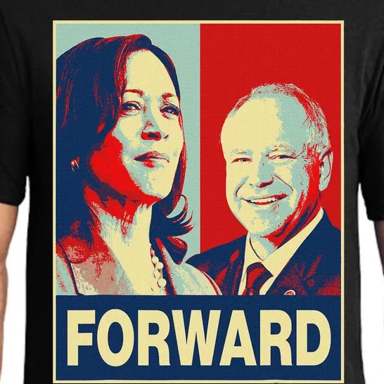 Kamala Harris Forward Harris Walz Forward Pajama Set