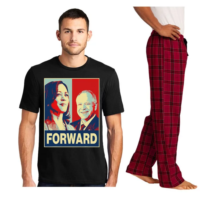 Kamala Harris Forward Harris Walz Forward Pajama Set