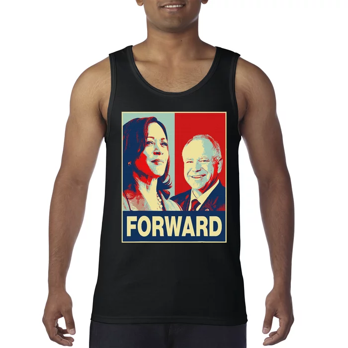 Kamala Harris Forward Harris Walz Forward Tank Top