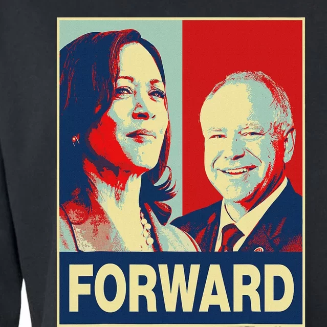 Kamala Harris Forward Harris Walz Forward Cropped Pullover Crew