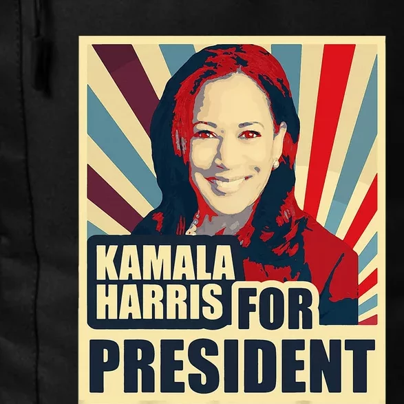 Kamala Harris For President 2024 Democrats Daily Commute Backpack