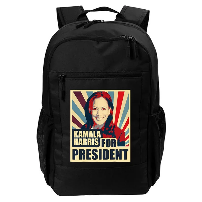 Kamala Harris For President 2024 Democrats Daily Commute Backpack