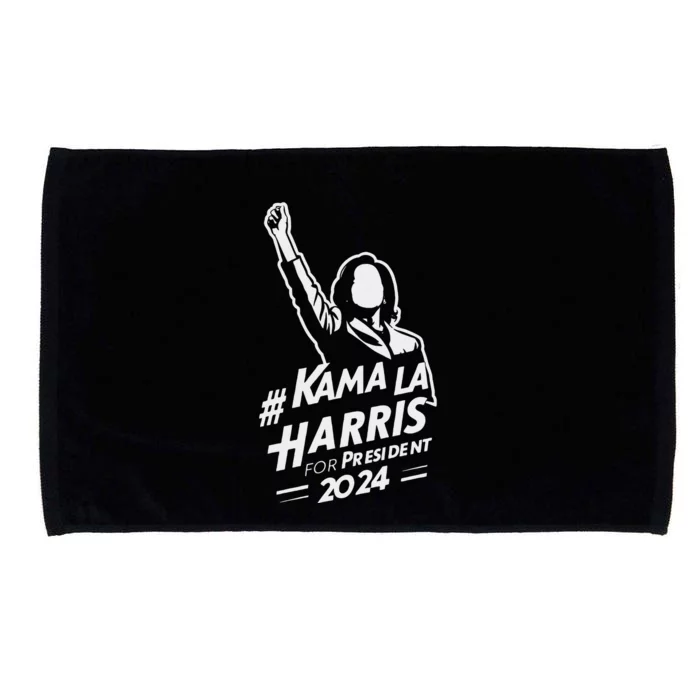 Kamala Harris For President 2024 Election Microfiber Hand Towel