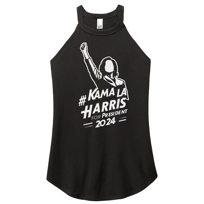 Kamala Harris For President 2024 Election Women’s Perfect Tri Rocker Tank