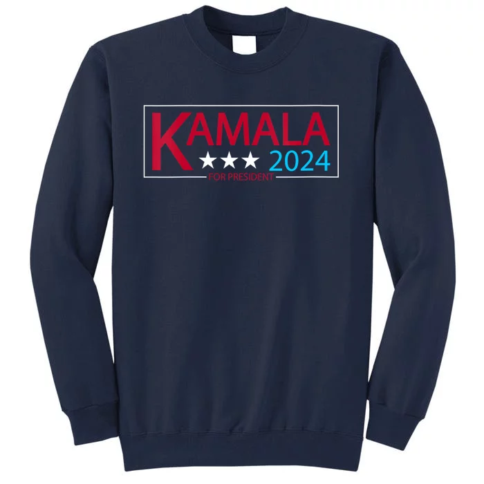 Kamala Harris For President 2024 Tall Sweatshirt