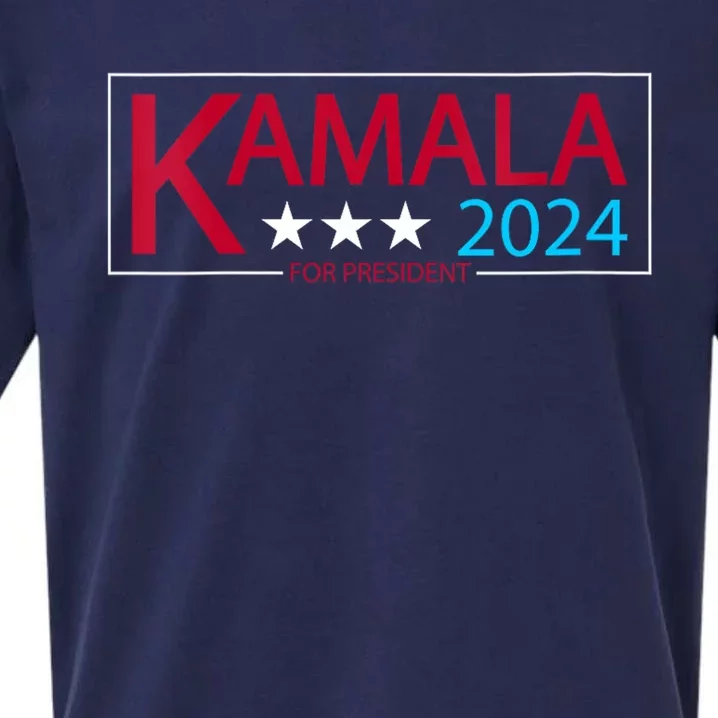 Kamala Harris For President 2024 Sueded Cloud Jersey T-Shirt